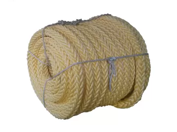 China High Qulity 12 Strand 220 Meters Length Yellow PP And Polyester Mixed Ropes Factory Direct Sales supplier
