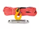 Free Shipping 10MM x 30M Red Synthetic Winch Line Cable Rope With Sleeve (ATV UTV 4X4 4WD OFFROAD) supplier