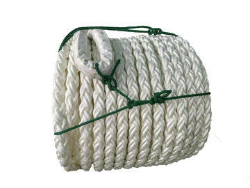 China Supply Good Quality 8/12 Strand PP Nylon UHMWPE Mooring Rope With Competitive Price supplier