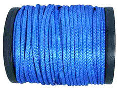 China 8/12 Strand Plait Blue Color High Strength UHMWPE Rope Pulling Line For Vessel Trailer Parachute supplier