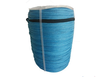 China 8 Strand Dia 6mm 1000 Mtrs Length Trailer Winch Rope With thimber Both Ends High Performance UHMWPE fiber supplier