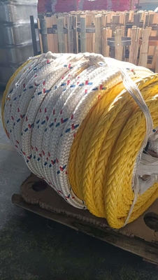 China 12 strand high strength polyethylene MOORING ROPE supplier