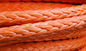 12 strand 24mm x 100 meters orange color uhmwpe rope/cable for atv/utv/mooring/lifting/offshore with good price supplier