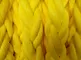 High Strength 80mm x 220m Yellow Polypropylene Mooring Rope With Splice Eyes Both Ends supplier