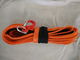 High Quality 12 Strand Synthetic UHMWPE Winch Rope Orange Color With Hook For 4x4/UTV/ATV/OFFROAD supplier