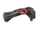 Free Shipping 12MM x 30M Black Synthetic Winch Line Cable Rope With Sleeve (ATV UTV 4X4 4WD OFFROAD) supplier
